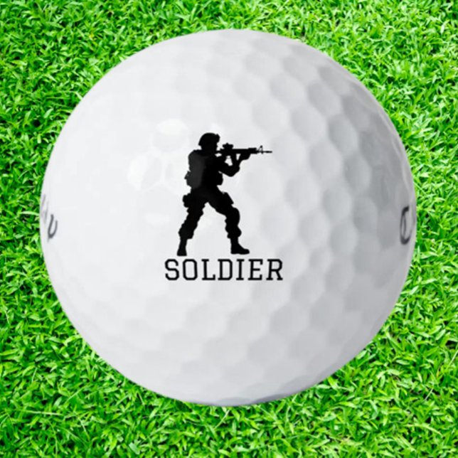 SOLDIER Military Golf Gifts! Golf Balls (From army-themed golf balls to unique presents for active duty or retired soldiers)