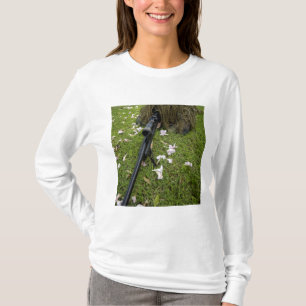 Soldier practices sniper tactics T-Shirt