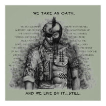 Soldier Warrior - Oath Customize Background Colour