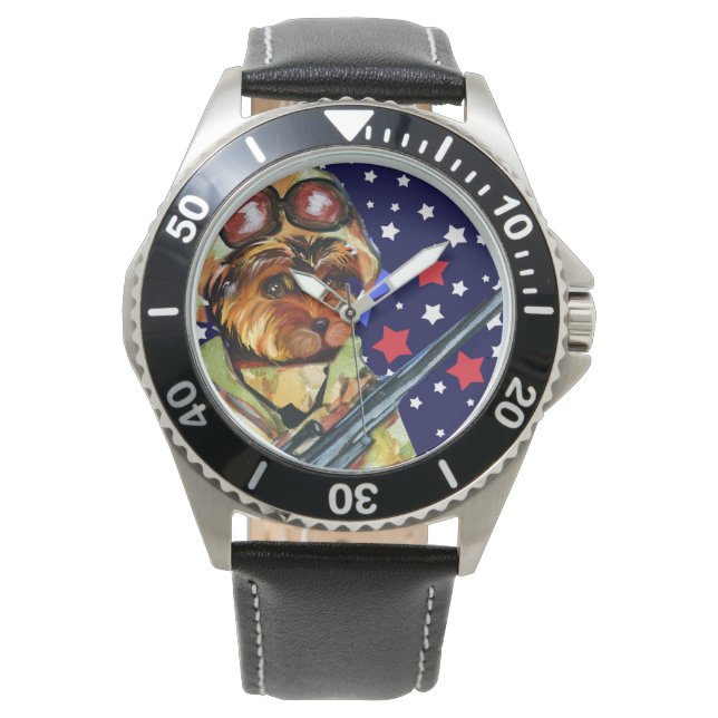 SOLDIER YORKIE POO WATCH (Front)