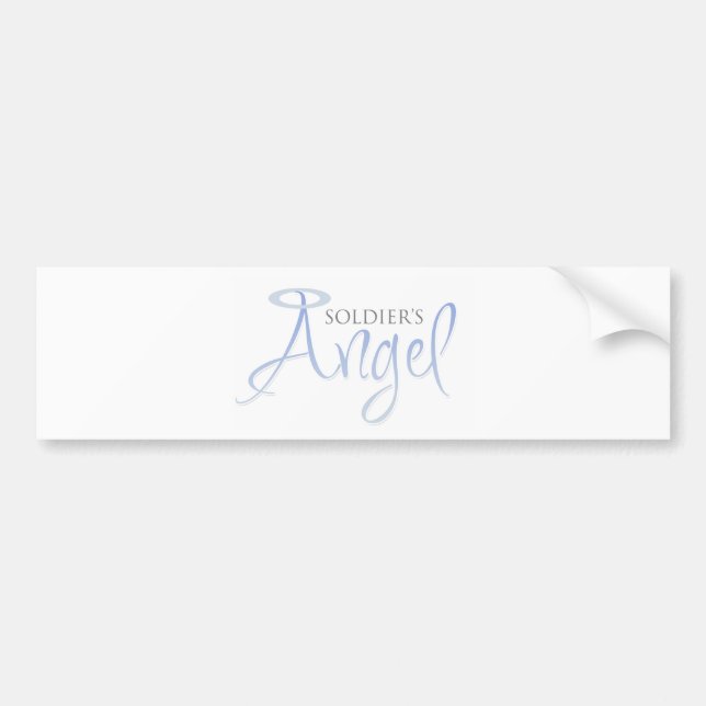 Soldier's Angel Bumper Sticker (Front)