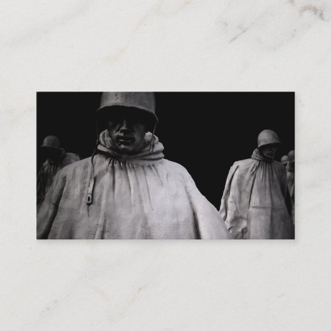 soldiers business card (Front)