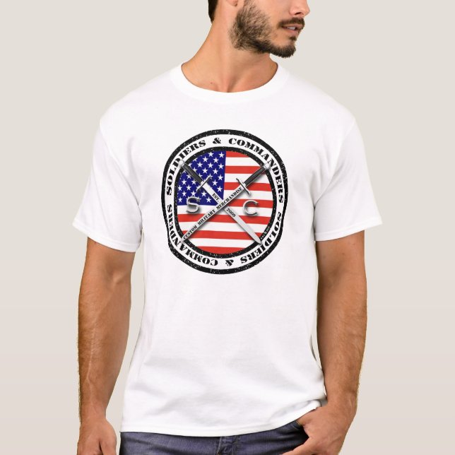 Soldiers & Commanders Logo T-Shirt (Front)