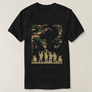 Soldiers Military Camouflage T-Shirt