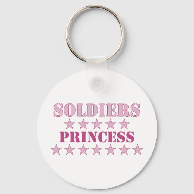 Soldiers Princess Keychain (Front)