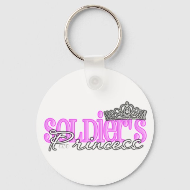 Soldier's Princess Keychain (Front)