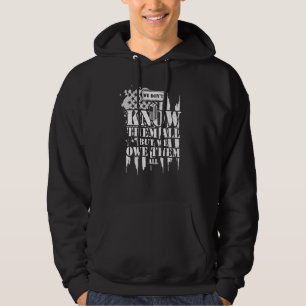 Soldiers We Don't Know Them All But We Owe Them  V Hoodie