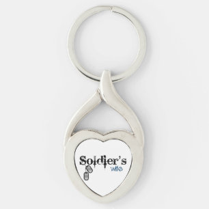 Soldier's Wife Keychain