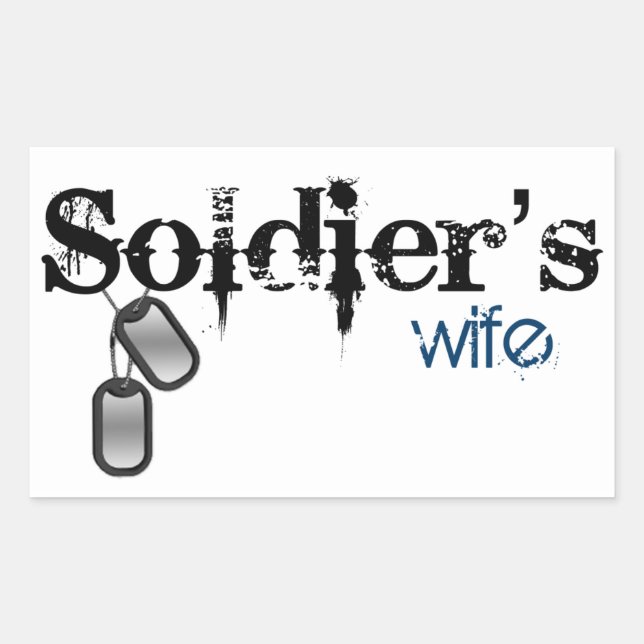Soldier's Wife Sticker (Front)