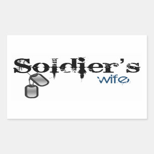 Soldier's Wife Sticker