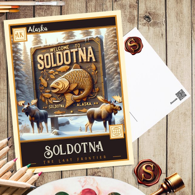 Soldotna, Alaska | Vintage Postcard (Creator Uploaded)