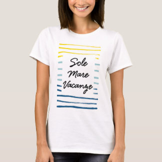 Sole Mare Vacanze T-Shirt