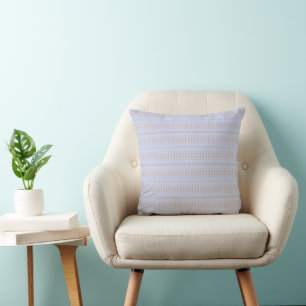 Soléa – Soft Warm Blue & Peach Decorative Cushion