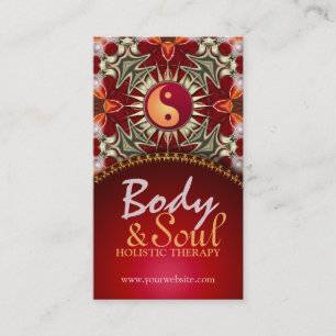 Soleil Balance New Age Reiki Yoga Cartes de visite
