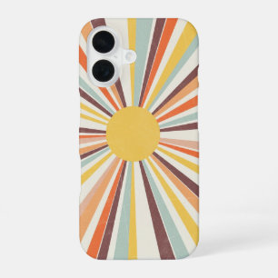 Soleil Cosmique Vintage iPhone 16 Case
