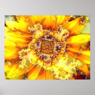 Soleil de floraison - Poster