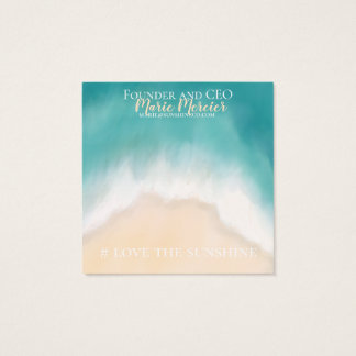 Soleil de plage et sable