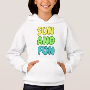 Soleil Et Amusement Veste À Capuche Pour Enfants
