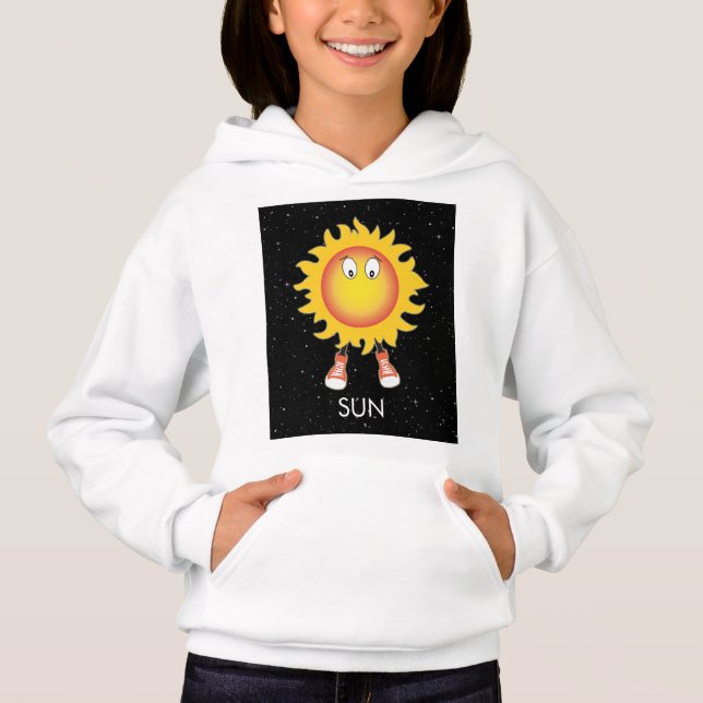 Soleil et étoiles dans l'espace (Devant)