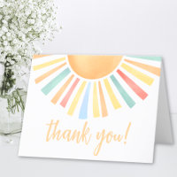 Soleil Lumineux Couleur Vif Merci