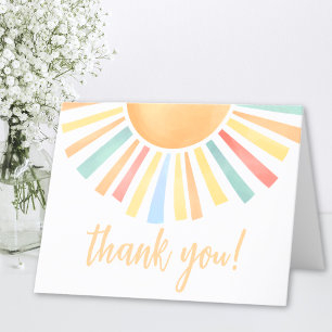 Soleil Lumineux Couleur Vif Merci