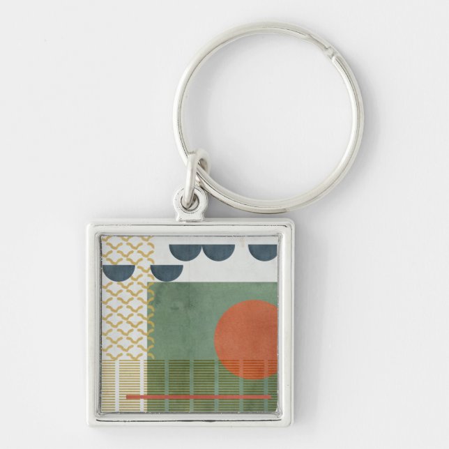 Soleil Rouge III Keychain (Front)