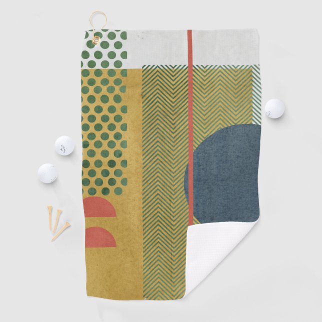 Soleil Rouge IV Golf Towel (InSitu)