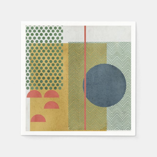 Soleil Rouge IV Napkin (Front)