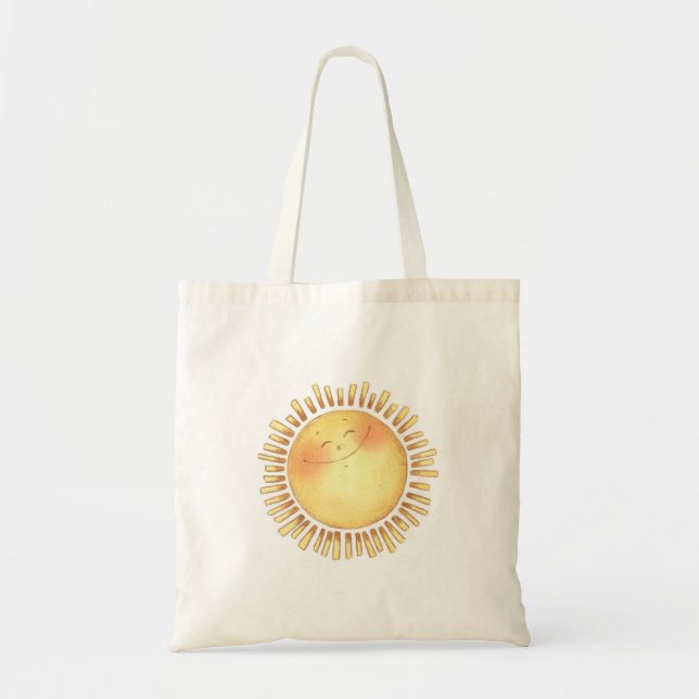 Soleil - sac fourre-tout (Devant)