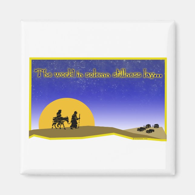 Solemn Stillness Magnet (Front)
