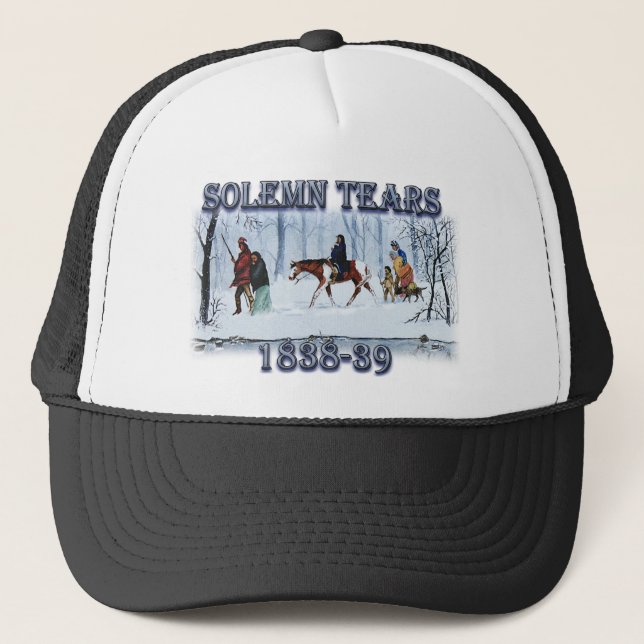 Solemn Tears Trucker Hat (Front)
