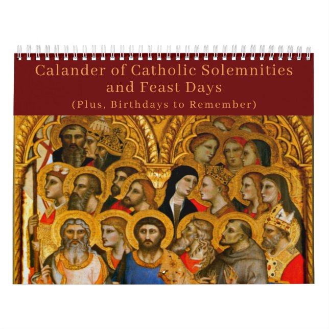 Solennités catholiques et Calendrier des fêtes (Protection)