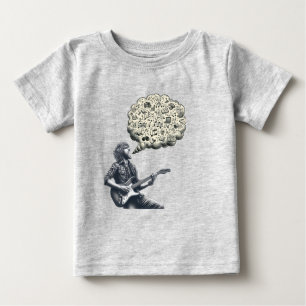 Solfeggio explosive guitar player baby T-Shirt