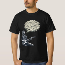 Solfeggio explosive guitar player