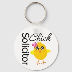 Solicitor Chick Keychain