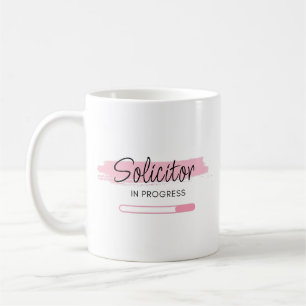 Solicitor In Progress – Personalized Coffee Mug