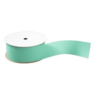 Solid Aquamarine Grosgrain Ribbon