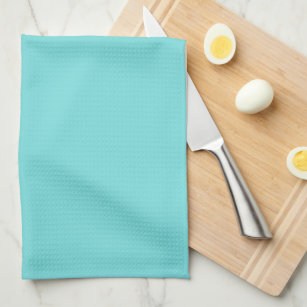Solid Aquamarine Kitchen Towel