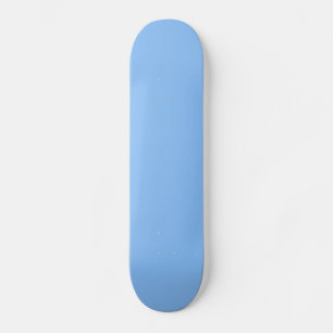 Solid Baby Blue Skateboard
