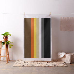 Solid Bear Pride Flag Fabric