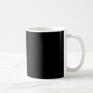 Solid Black Coffee Mug