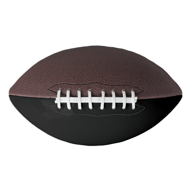 Solid Black Color Football (Front)