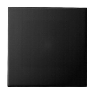 Solid Black Tile