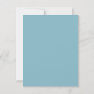 Solid Blue Pastel Tone Minimalist Professional Card
