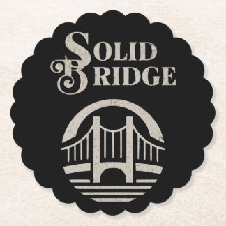 SOLID BRIDGE PAPER COASTER