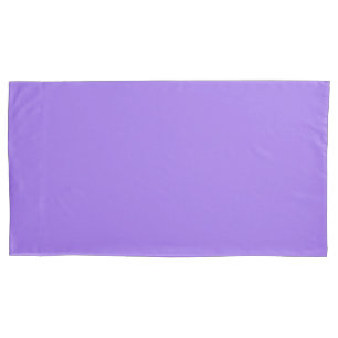 Solid Bright Lavender Purple Pillowcase