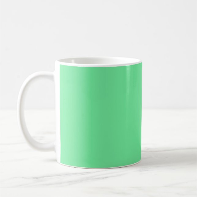 Solid Bright Lime Green Mug (Left)