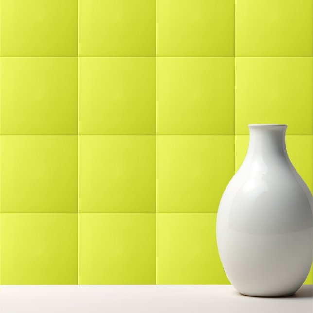 Solid bright sweet lemon yellow tile (Creator Uploaded)