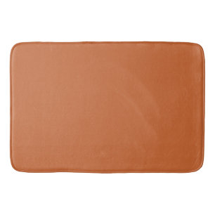 Solid bronze brown bath mat
