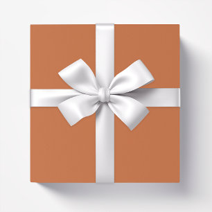 Solid bronze brown wrapping paper